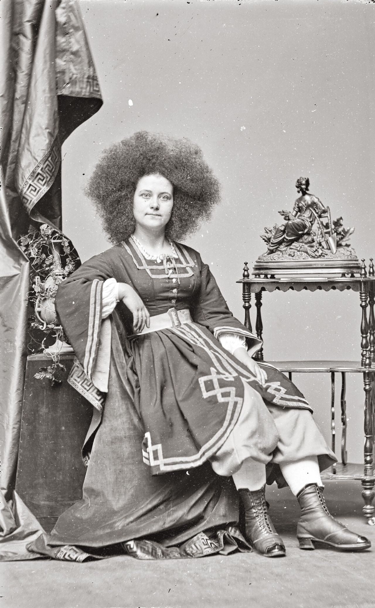 “Circassian Beauty” (1868) by Mathew Brady Studio.
