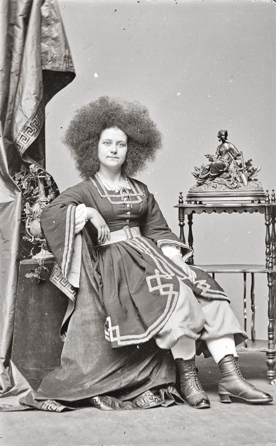 “Circassian Beauty” (1868) by Mathew Brady Studio.