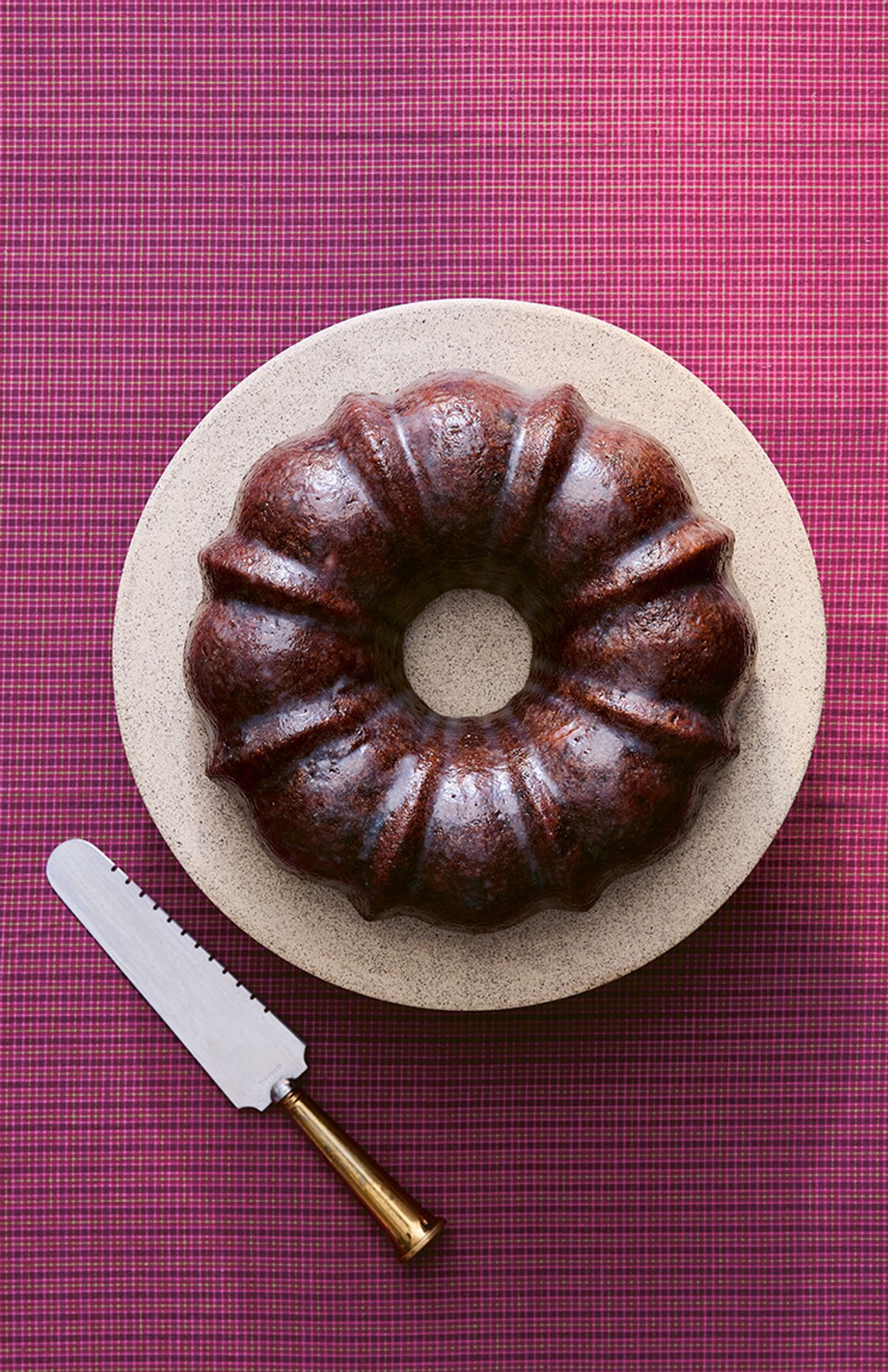 Ocracoke Island fig cake with buttermilk glaze from Recipes From the American South. (Photo: Nico Schinco/Courtesy Phaidon)