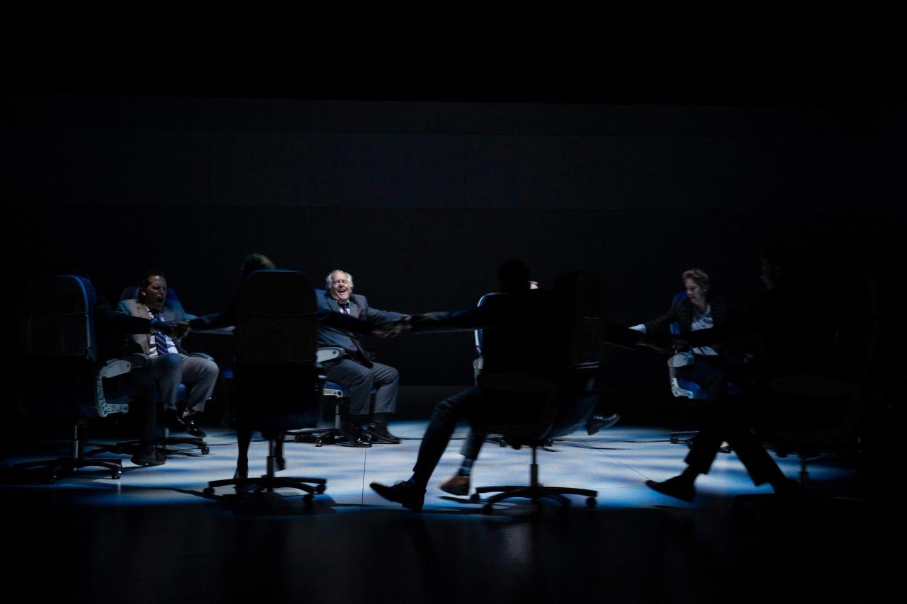 Help cast, 2022. (Photo: Kate Glicksberg. Courtesy The Shed)