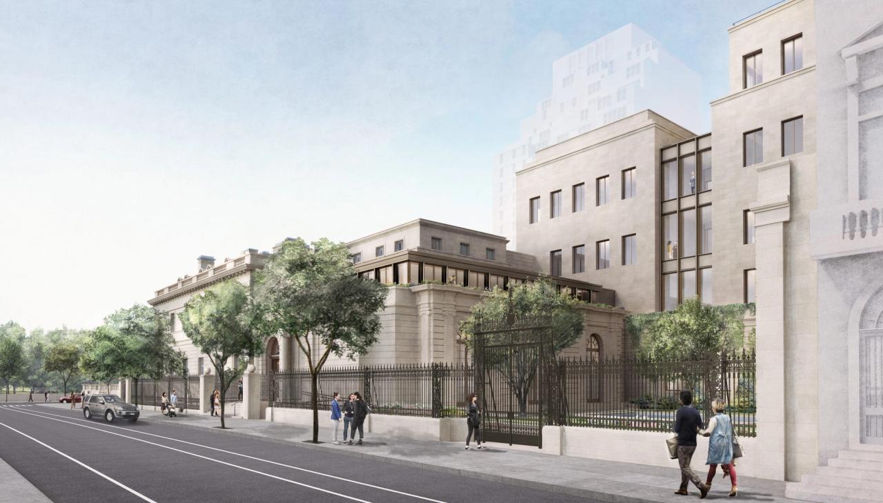 Rendering of the Frick Collection. (Courtesy Selldorf Architects)