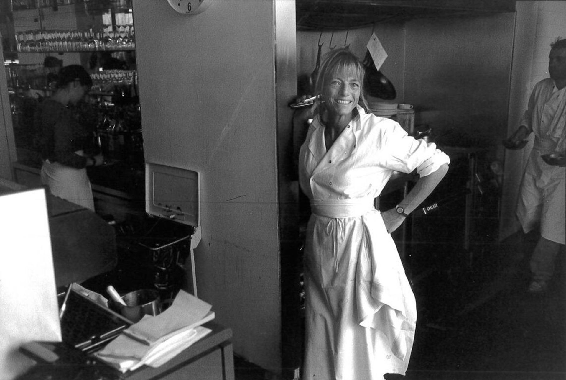 Rogers in the River Cafe kitchen. (Courtesy The River Cafe)