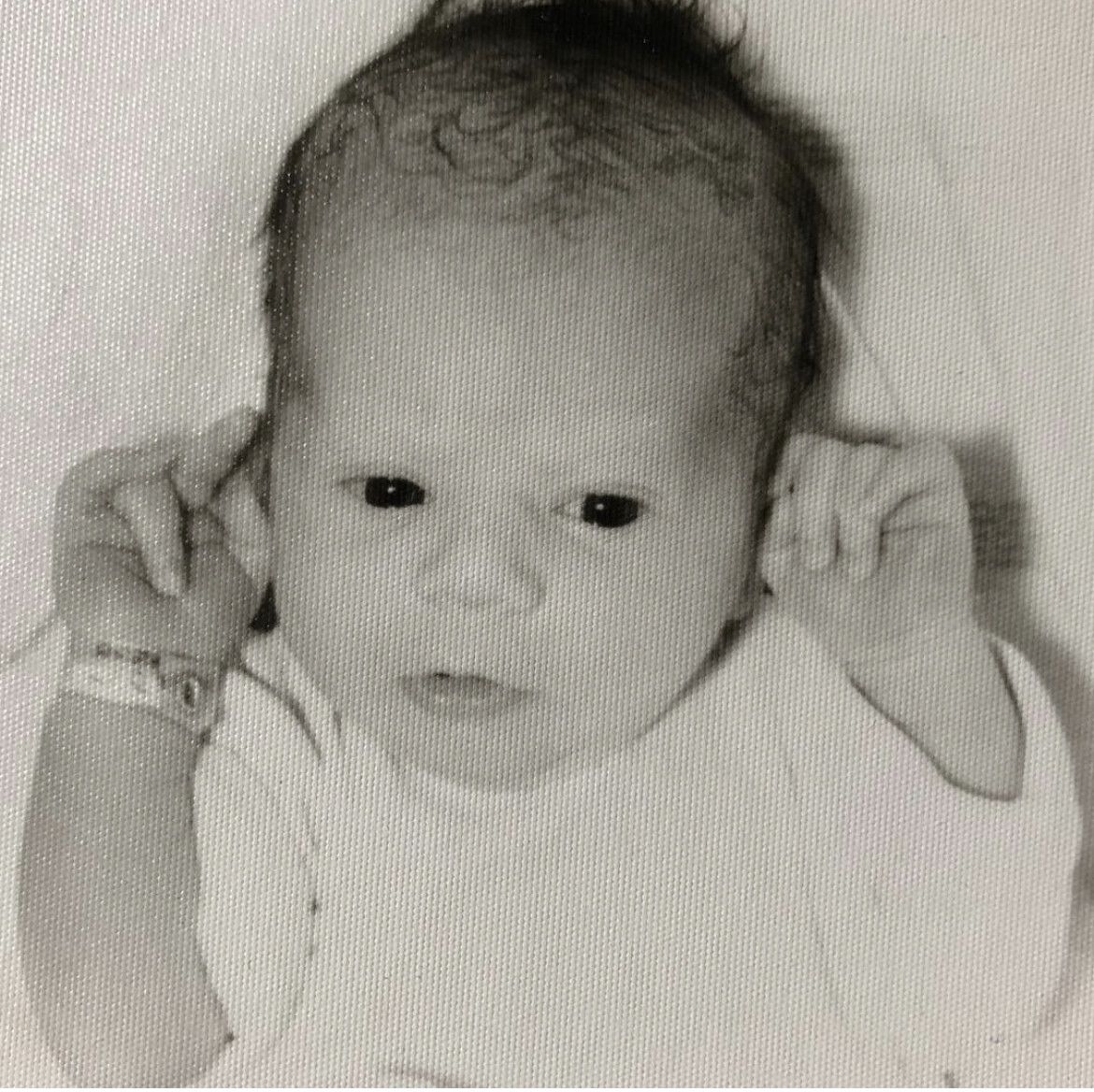 Schachter as a baby. (Courtesy Kenny Schachter)