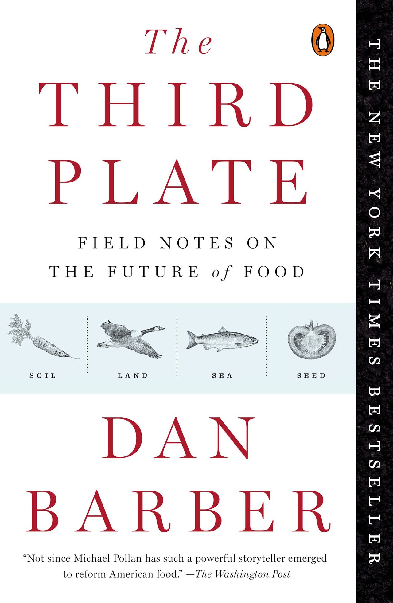 Cover of Barber’s book The Third Plate: Field Notes on the Future of Food (2014). (Courtesy Penguin Books)