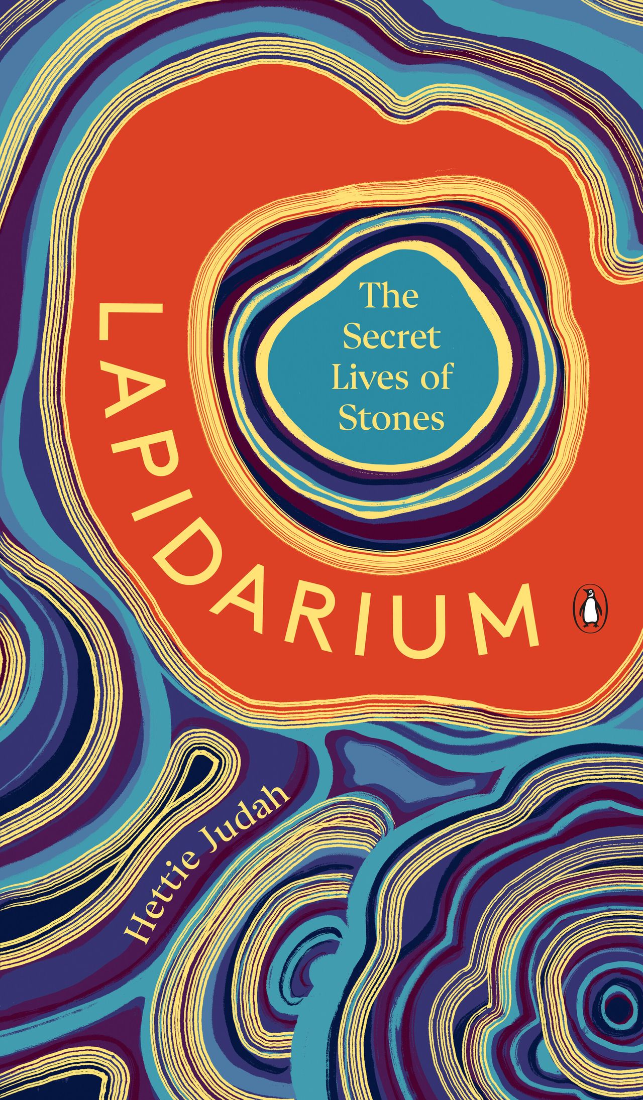 Cover of Lapidarium: The Secret Lives of Stones (2023) by Hettie Judah. (Courtesy Penguin Books)