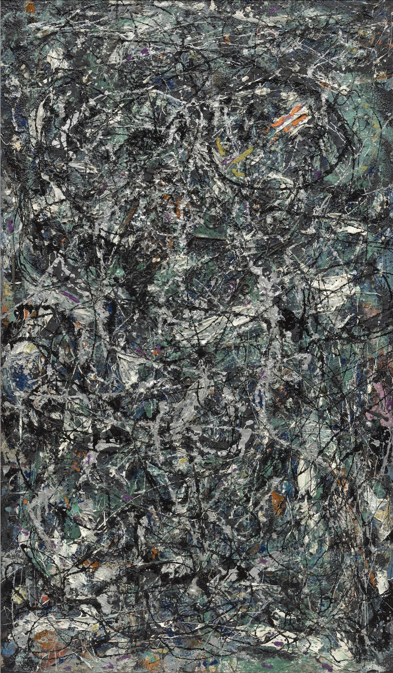 Full Fathom Five (1947) by Jackson Pollock. (Courtesy Pollock-Krasner Foundation / Artists Rights Society (ARS) New York)