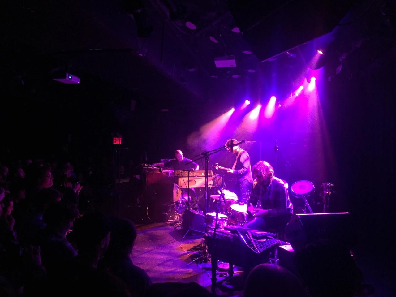 Medeski Martin & Wood performing at Le Poisson Rouge in New York City in 2017. (Photo: Spencer Bailey)