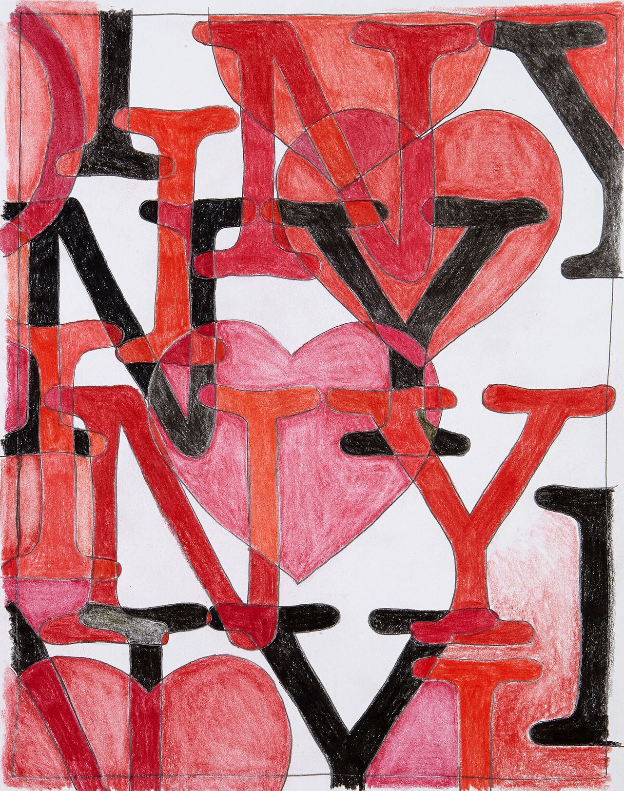 “I Heart NYC” for Print magazine (2013) (Courtesy Debbie Millman)