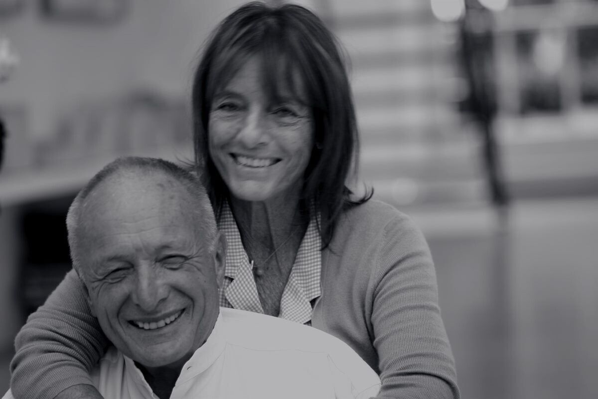 Rogers with her late husband, the architect Richard Rogers. (Courtesy Ruthie Rogers)