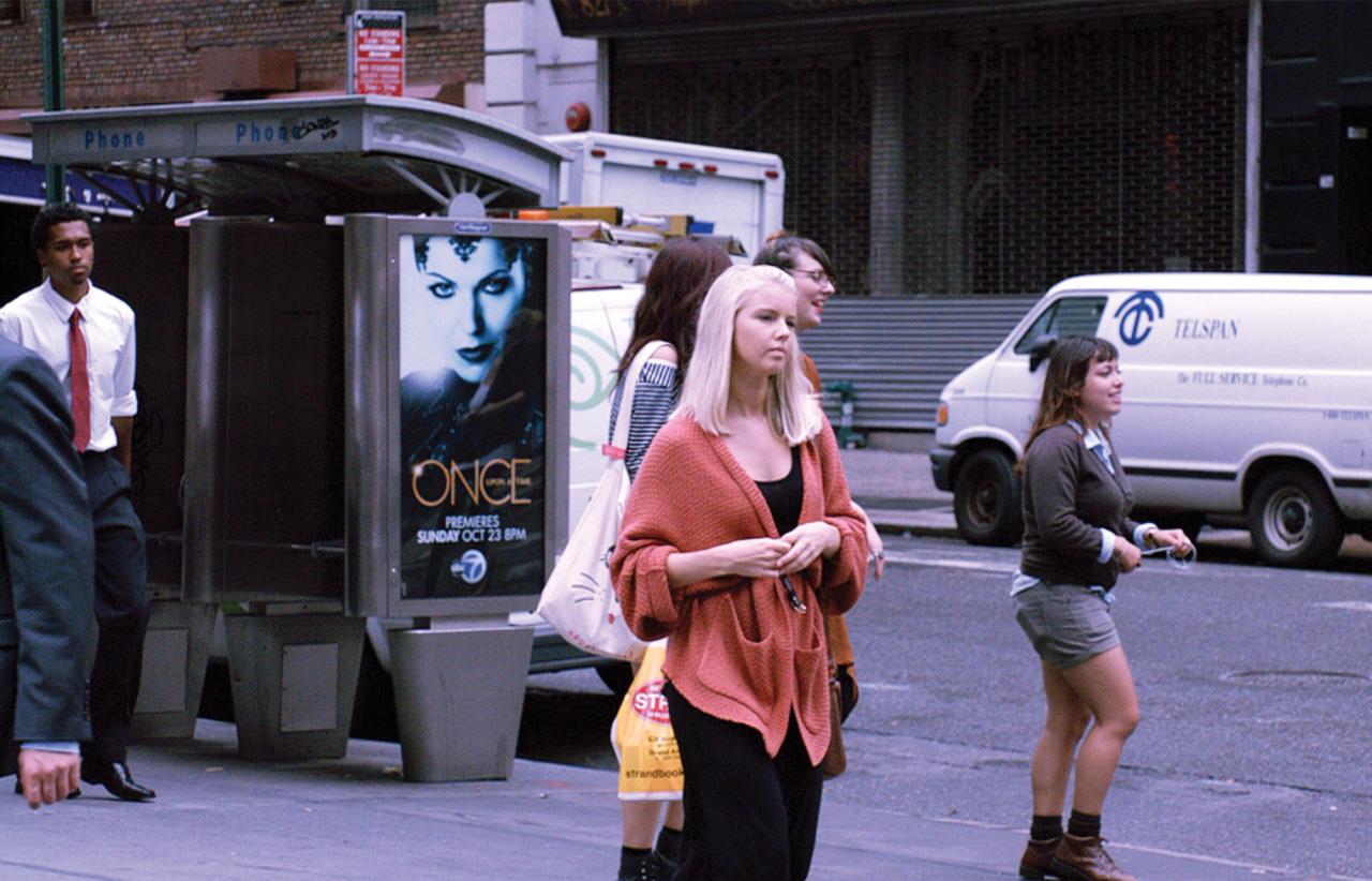 A still from Nares’s film Street (2012). (Courtesy Rizzoli and Kasmin Gallery)