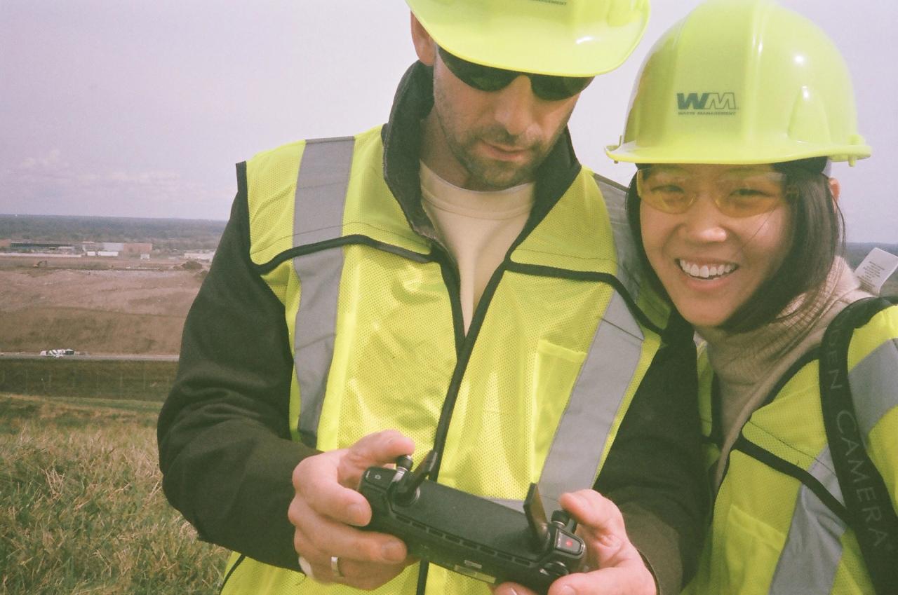 Image from one of Slow Factory’s trips to a landfill as part of its “Landfills as Museums” project. (Courtesy Slow Factory)