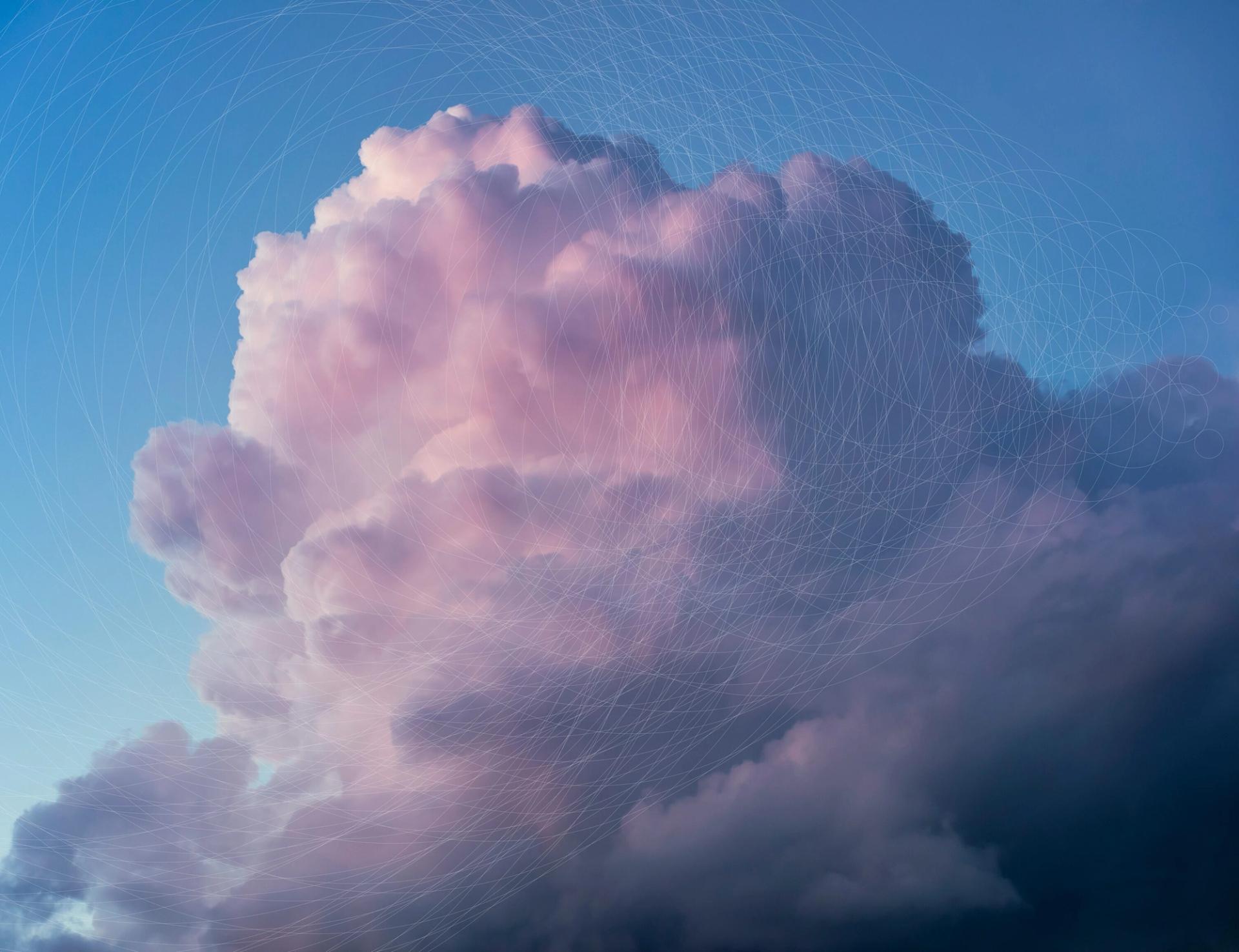 Trevor Paglen CLOUD #246 Hough Circle Transform