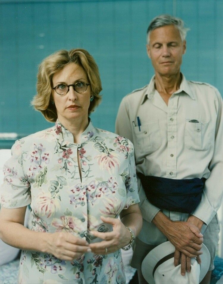 “Jill and Dick” (1996) by Tina Barney. (Courtesy the artist and Kasmin, New York)