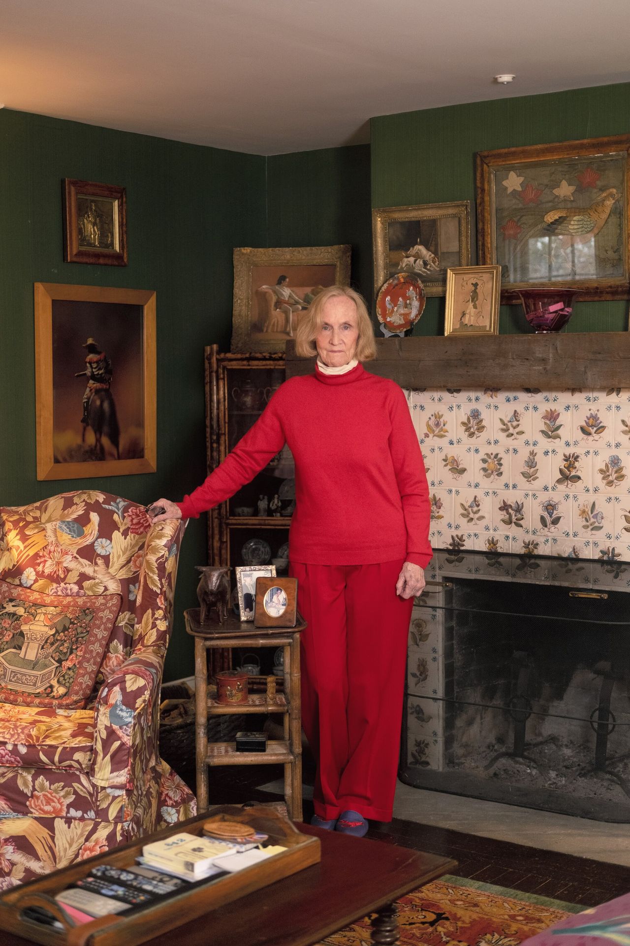 A self portrait by Barney taken in 2023. (Courtesy the artist and Kasmin, New York)