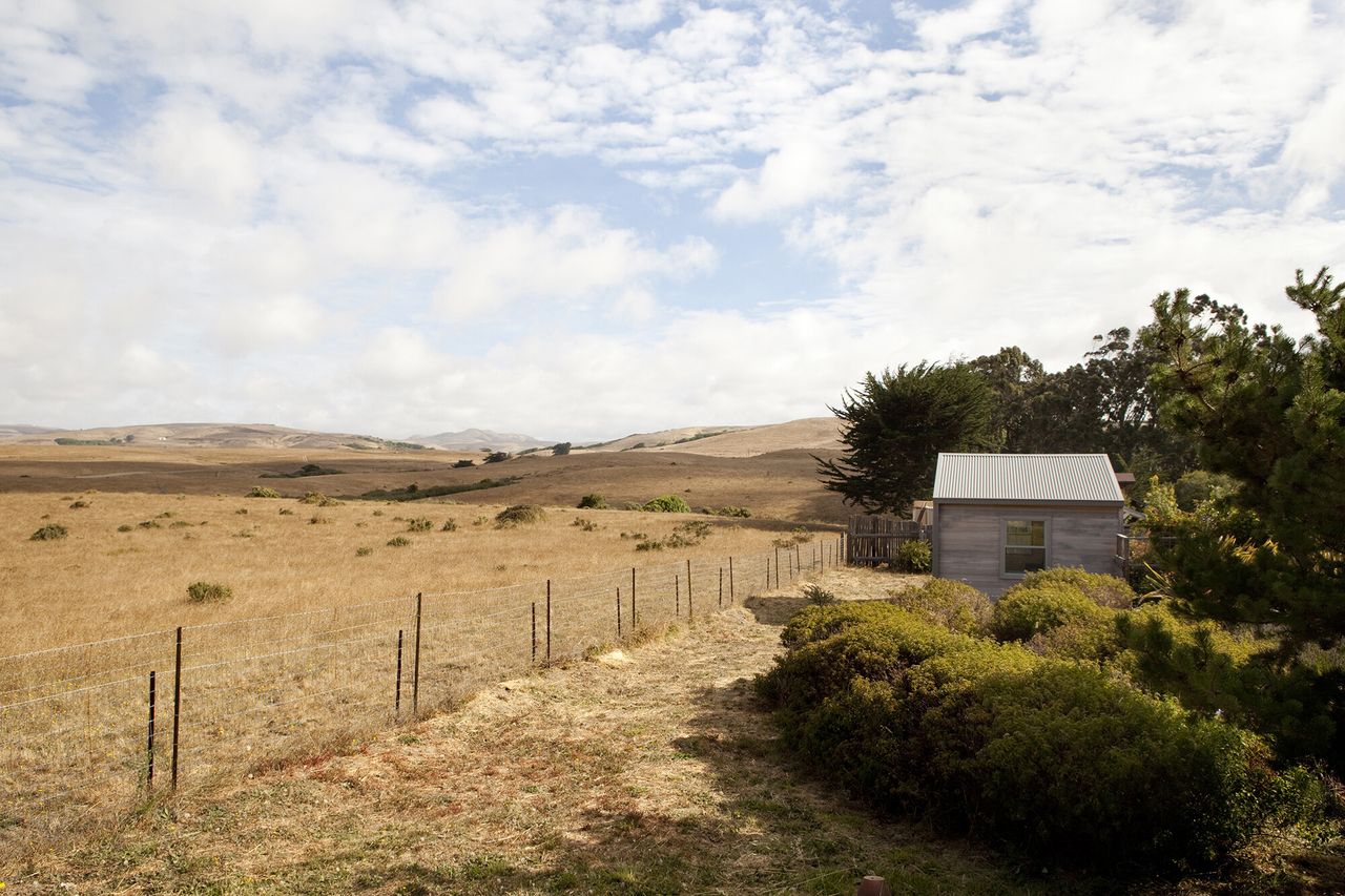 Koren’s home in Point Reyes, California. (Photo: Paul Dyer. Courtesy Leonard Koren)
