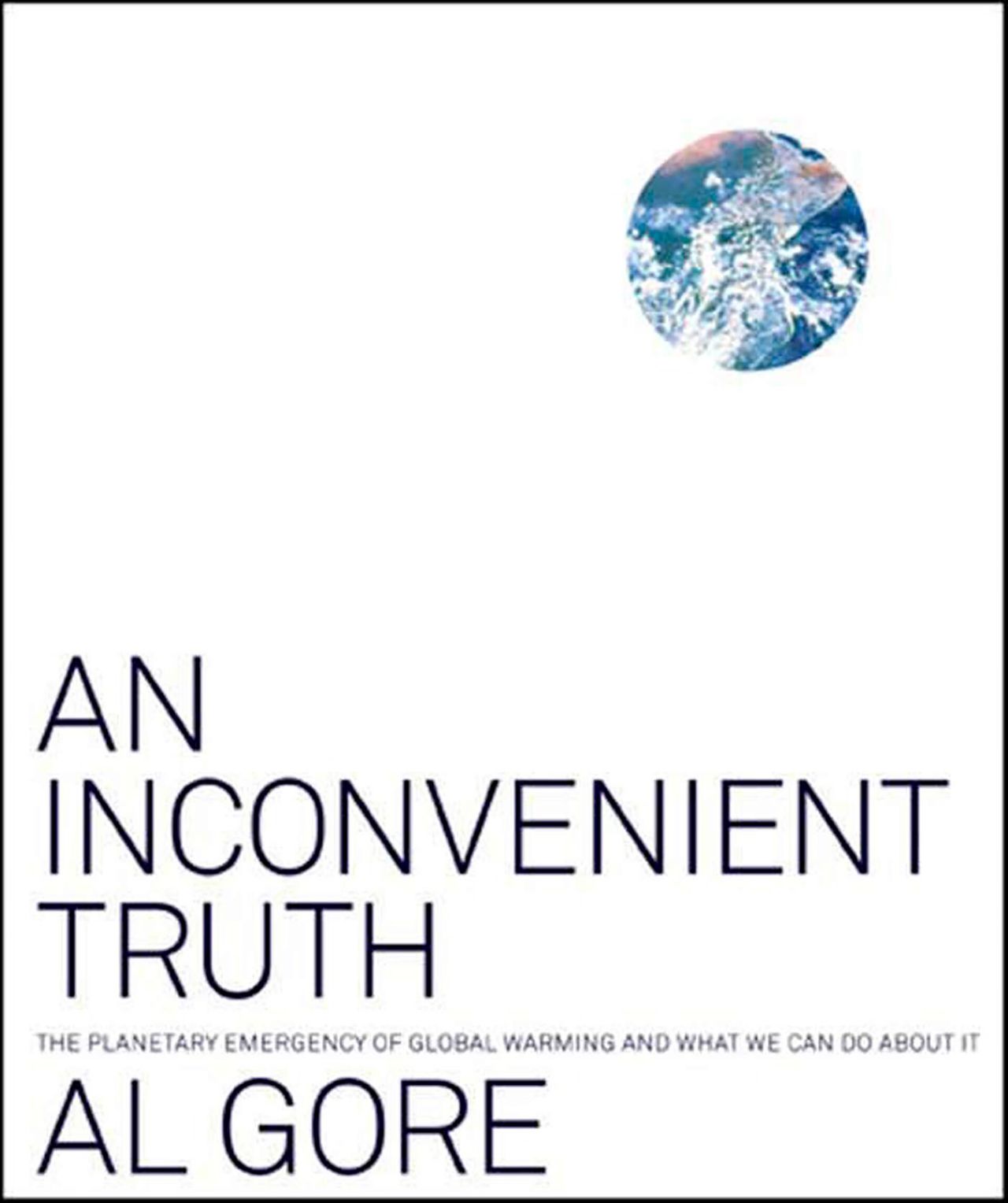 Cover of An Inconvenient Truth by Al Gore. (Courtesy Crown Publishing)