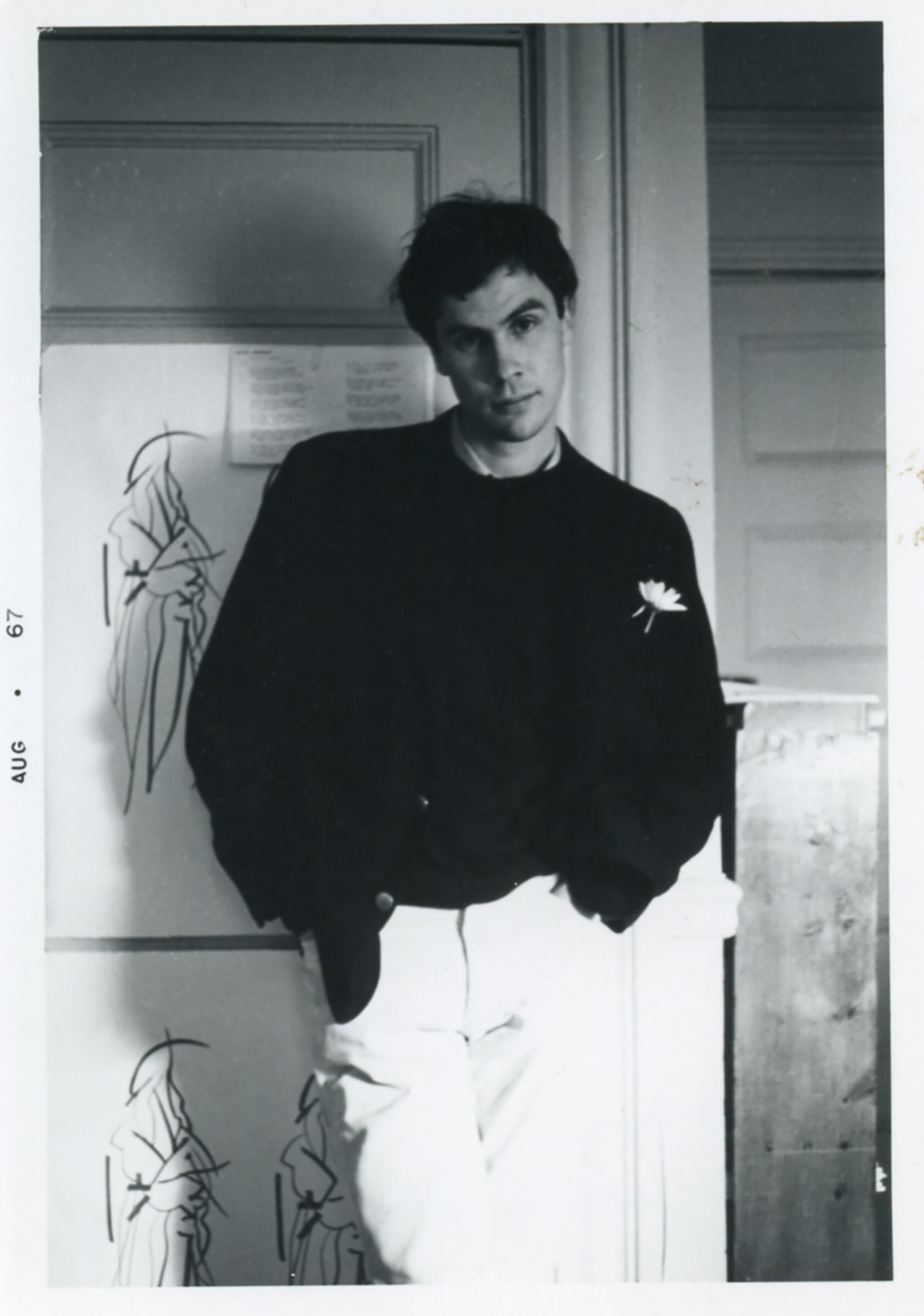 Wilson in 1967. (Courtesy Robert Wilson)