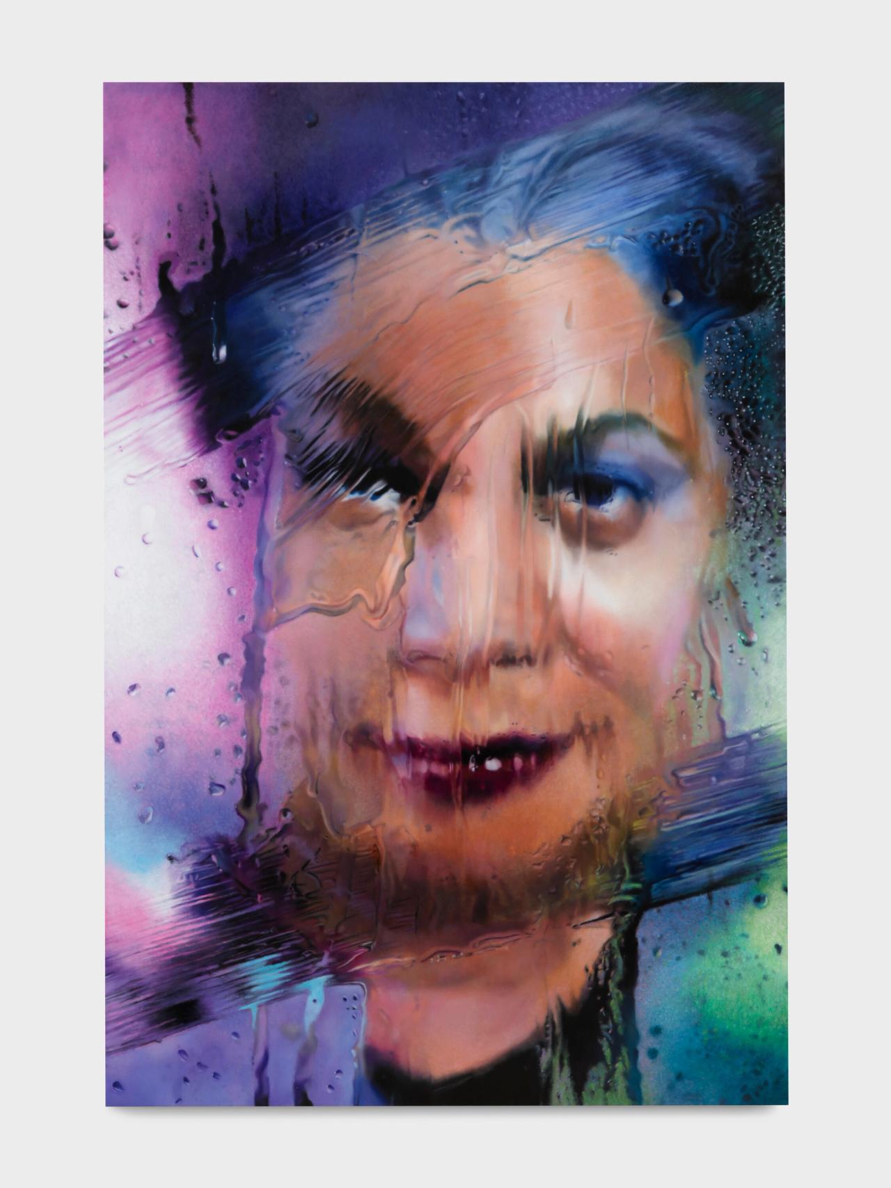 “Roxane Gay” (2021-23) by Marilyn Minter. (Courtesy LGDR)