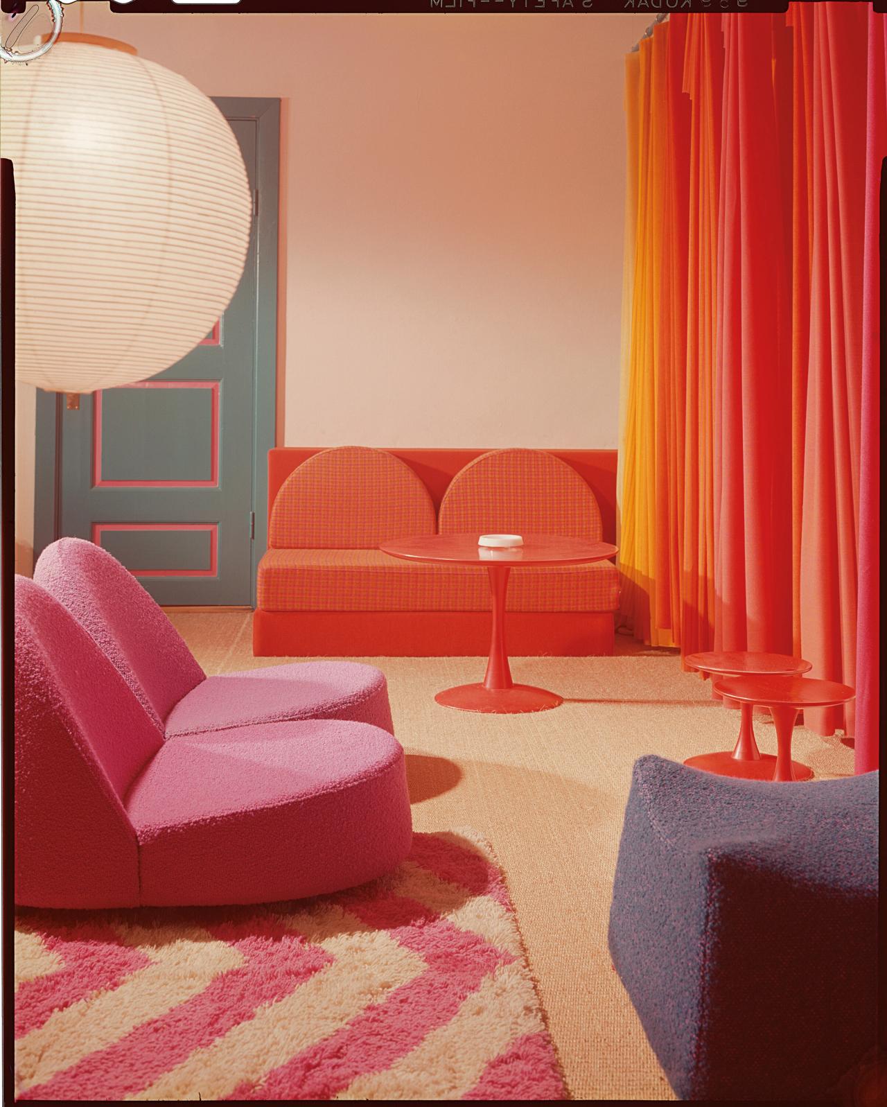 Kvadrat’s first ever showroom in Ebeltoft, Denmark. (Courtesy Kvadrat)