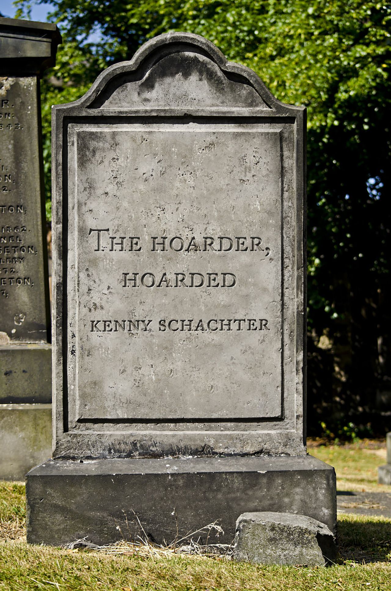 “The Hoarder, Hoarded” (2021) by Schachter. (Courtesy Kenny Schachter)