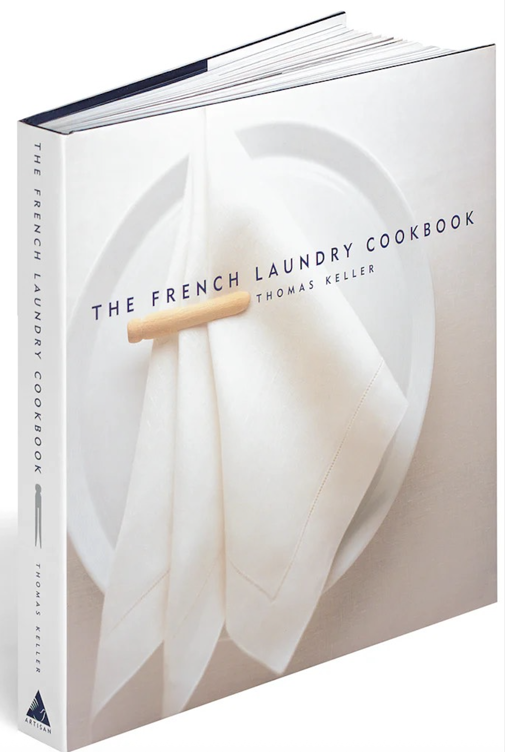 Cover of The French Laundry Cookbook (1999). (Courtesy Thomas Keller)