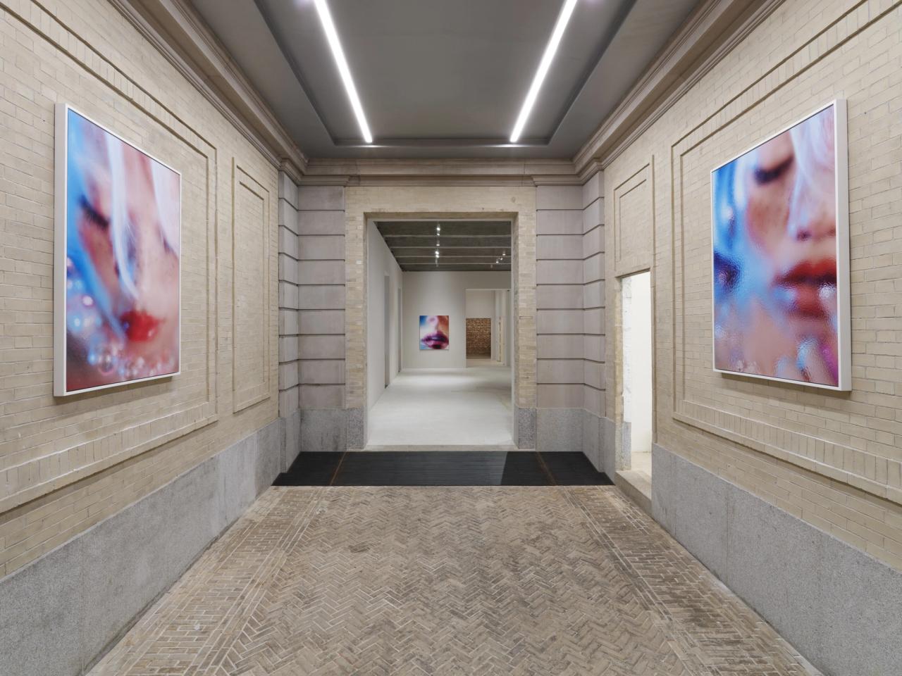 Installation view of Minter’s ongoing solo exhibition at LGDR in New York City. (Courtesy LGDR)