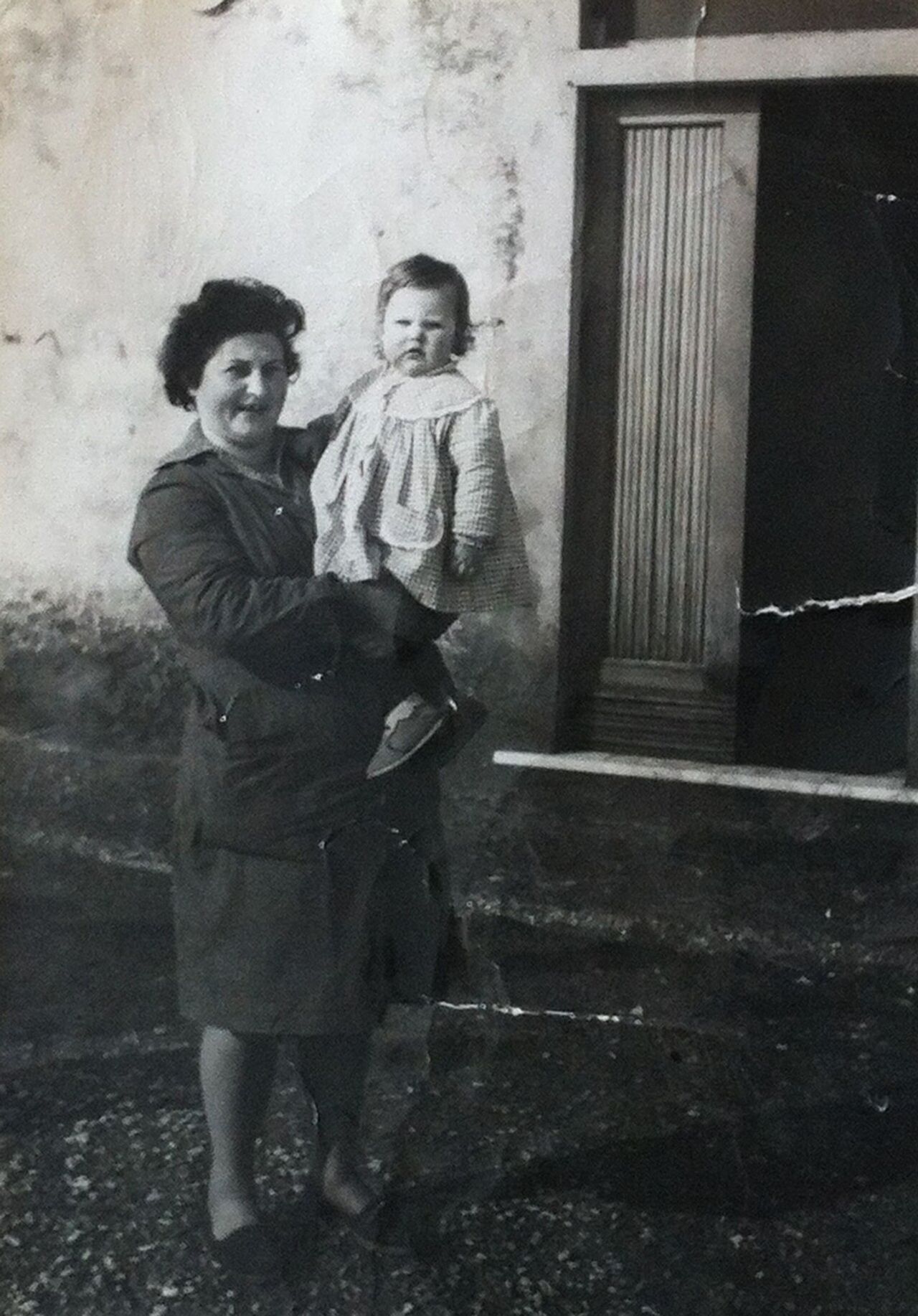 Sodi as a baby with her mother in Tuscany. (Courtesy Rita Sodi)