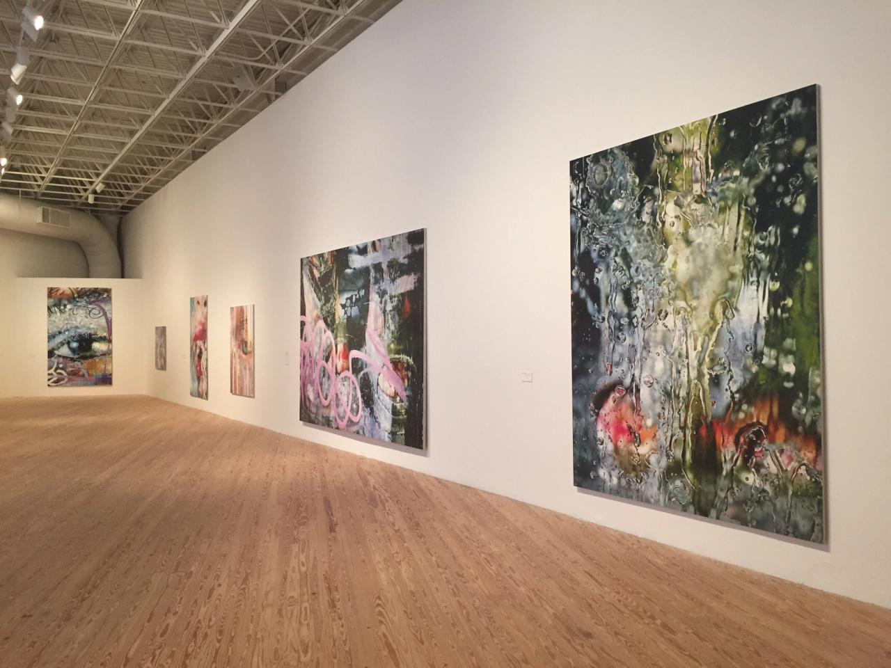 Installation view of Minter’s “Pretty/Dirty” exhibition at the Contemporary Arts Museum Houston. (Courtesy Contemporary Arts Museum Houston)