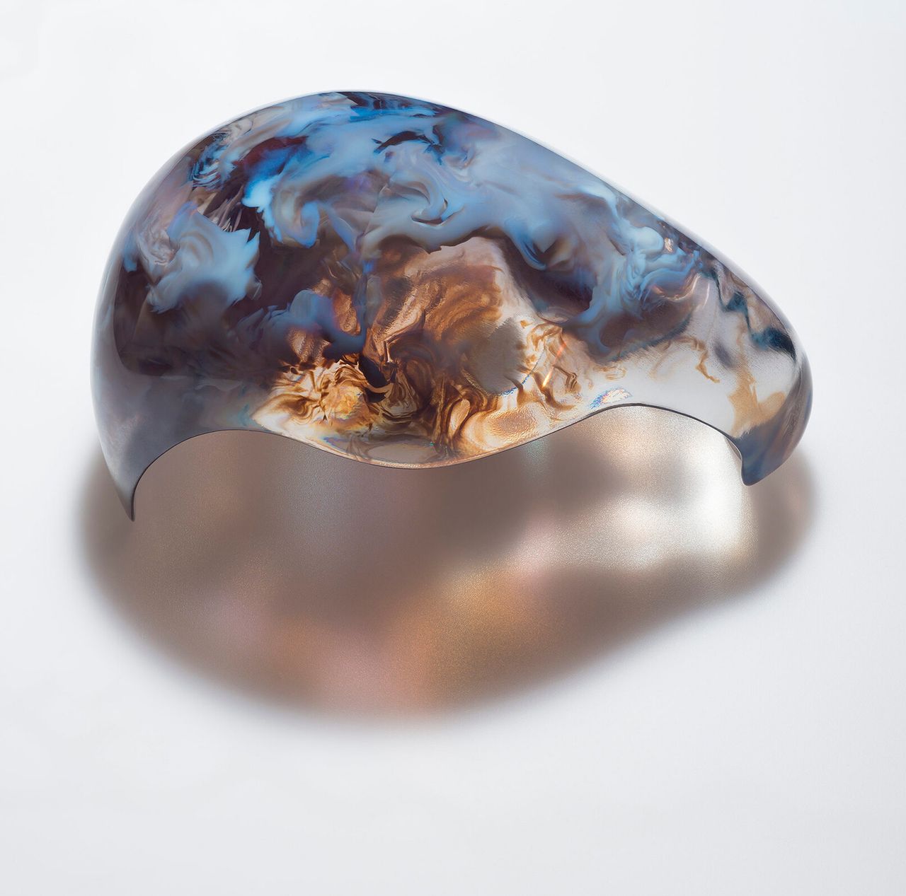 Neri Oxman’s “Lazarus” (2016), produced in collaboration with Stratasys, which featured in her MoMA exhibition, “Material Ecology” (2020). (Courtesy The Mediated Matter Group)