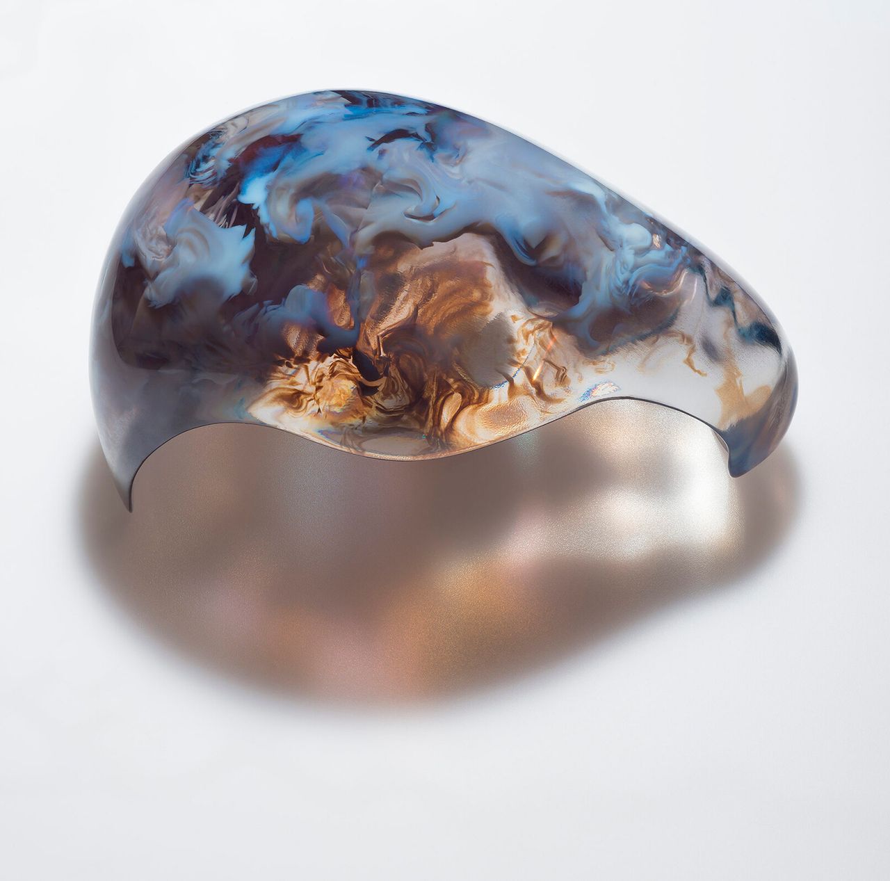 Neri Oxman’s “Lazarus” (2016), produced in collaboration with Stratasys, which featured in her MoMA exhibition, “Material Ecology” (2020). (Courtesy The Mediated Matter Group)