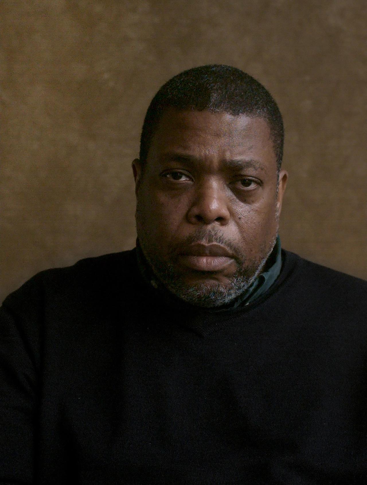 Hilton (2016), part of Nares’s photography series Portraits. (Courtesy Kasmin Gallery)