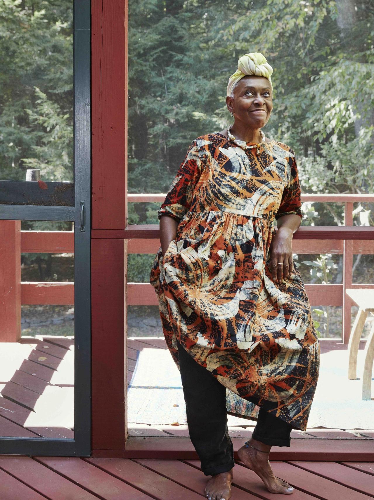 Hardison at her home in upstate New York. (Photo: Les Guzman. Courtesy Bethann Hardison)