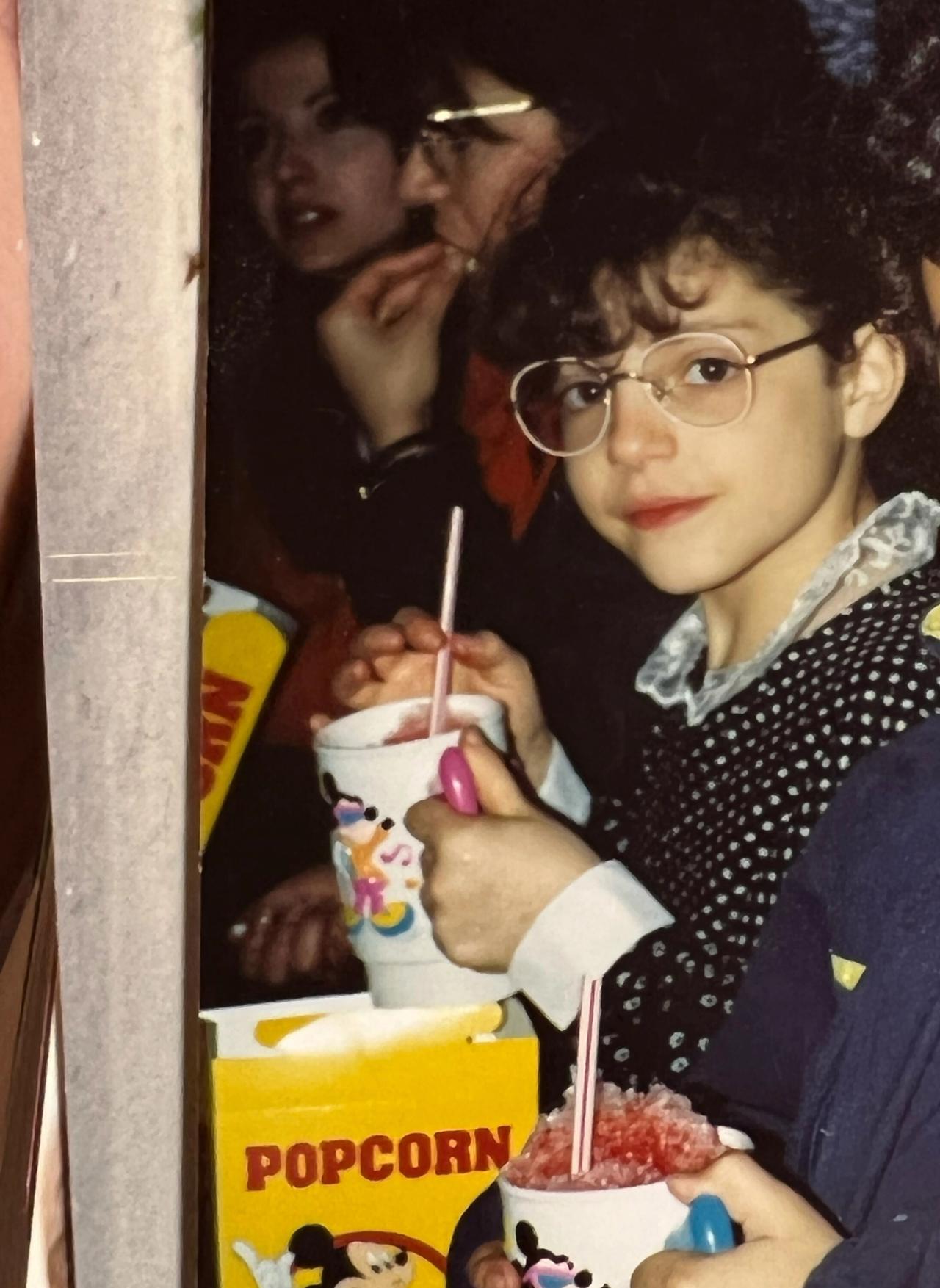 Semaan in Montreal during her childhood. (Courtesy Céline Semaan)