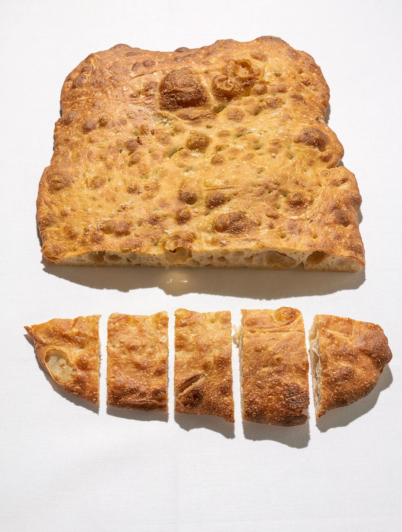 The River Cafe’s focaccia. (Courtesy Phaidon)