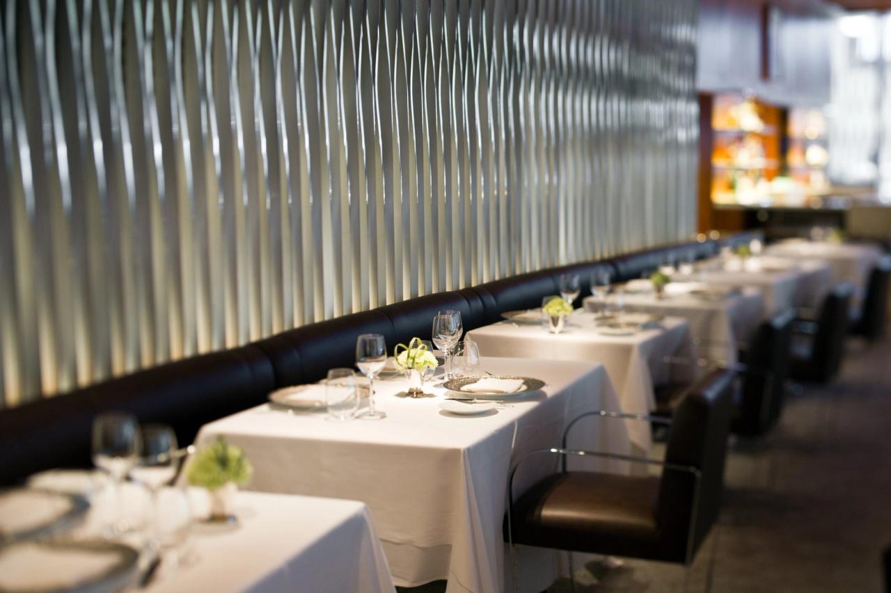 The interior or Le Bernardin. (Photo: Daniel Krieger. Courtesy Le Bernardin)