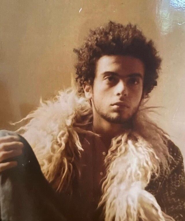 Clemente at age 19. (Courtesy Francesco Clemente)