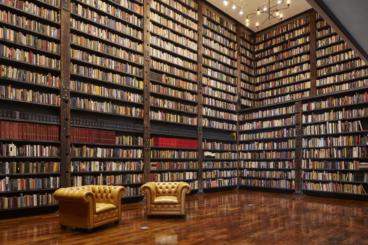 Interior of the Johnson Publishing Company library at the Stony Island Arts Bank. (Photo: Tom Hall/Courtesy of Rebuild Foundation)