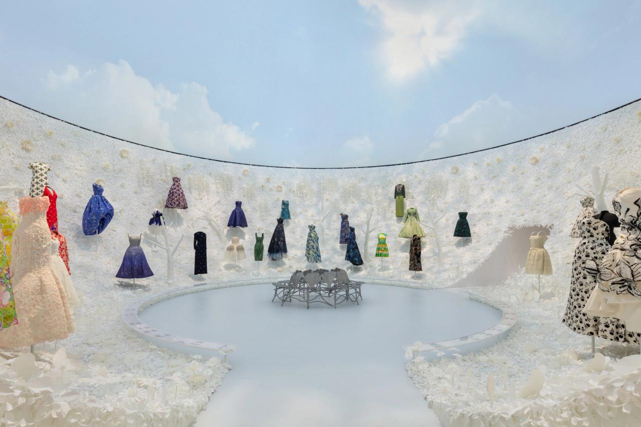A view of the 2022 "Christian Dior: Designer of Dreams" exhibition at Dongdaemun Design Plaza in Seoul, Korea. (Photo: Kyungsub Shin)
