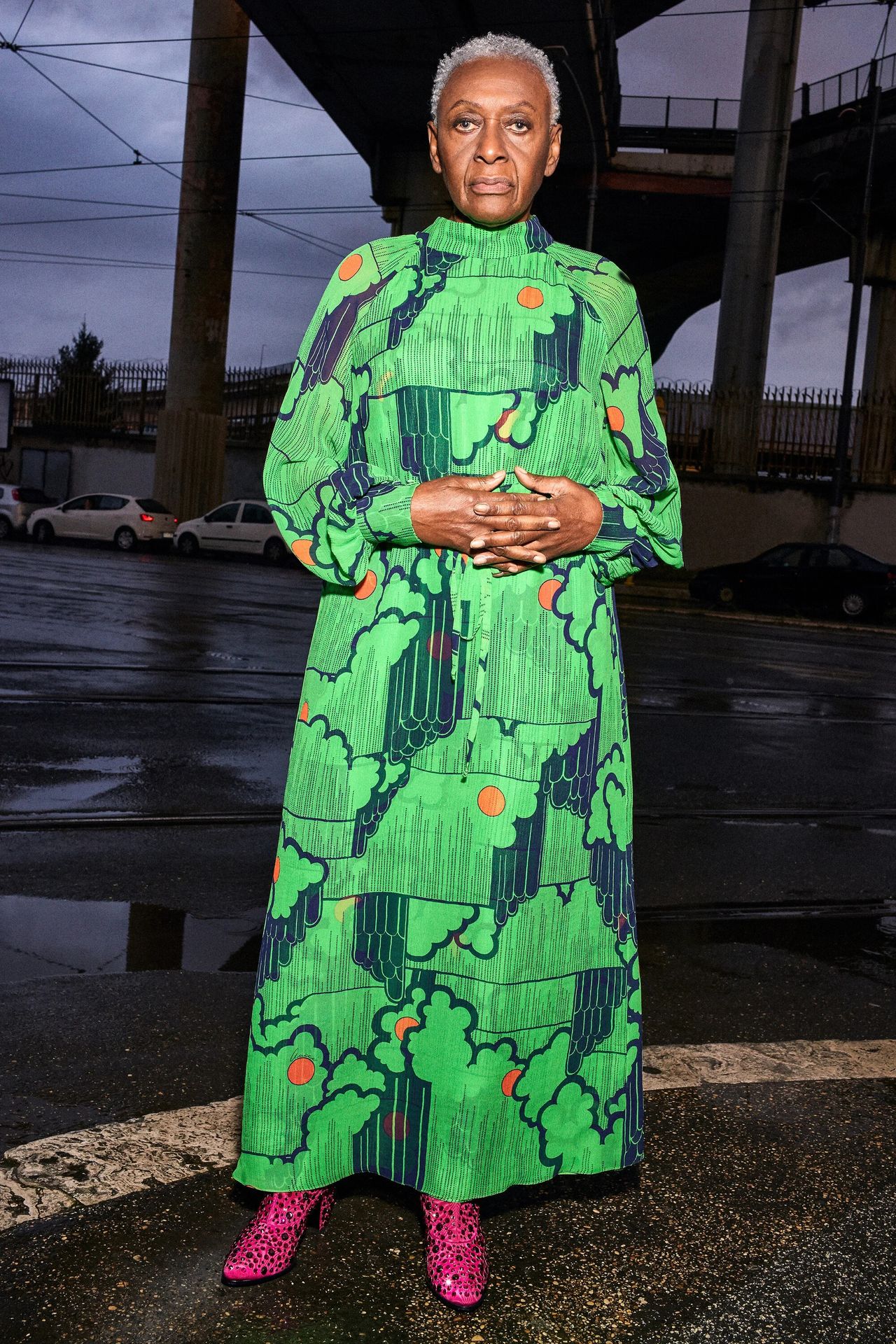 An image of Hardison from the Gucci pre-fall 2020 lookbook. (Photo: Bruce Gilden. Courtesy Bethann Hardison)