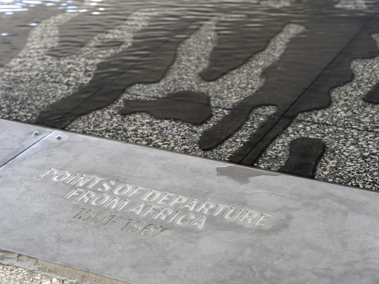 The African Ancestors Memorial Garden at the International African American Museum in Charleston, South Carolina. (Photo: Mike Habat. Courtesy Walter Hood)
