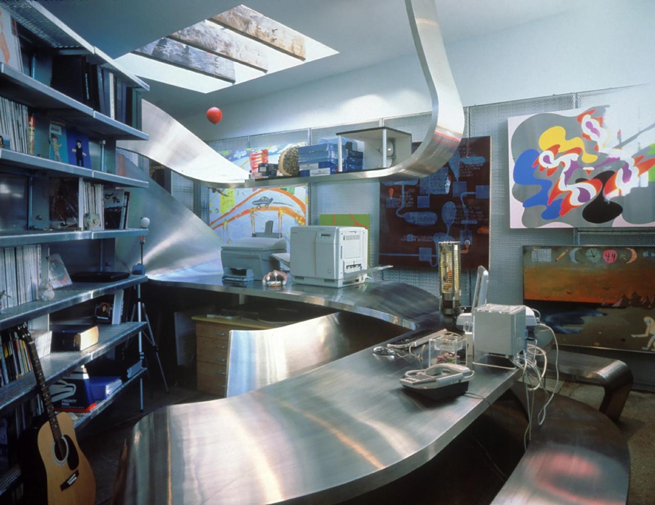 The Kenny Schachter ConTEMPorary gallery designed by Vito Acconci. (Courtesy Kenny Schachter)