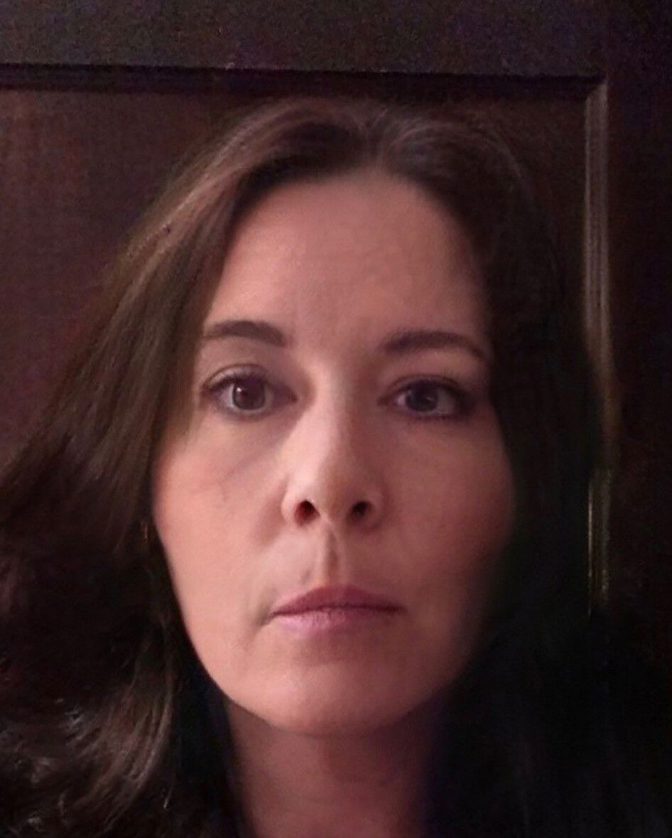 One of many photos of Sante created prior to her transition using a gender-swap filter overlay. (Courtesy Lucy Sante)