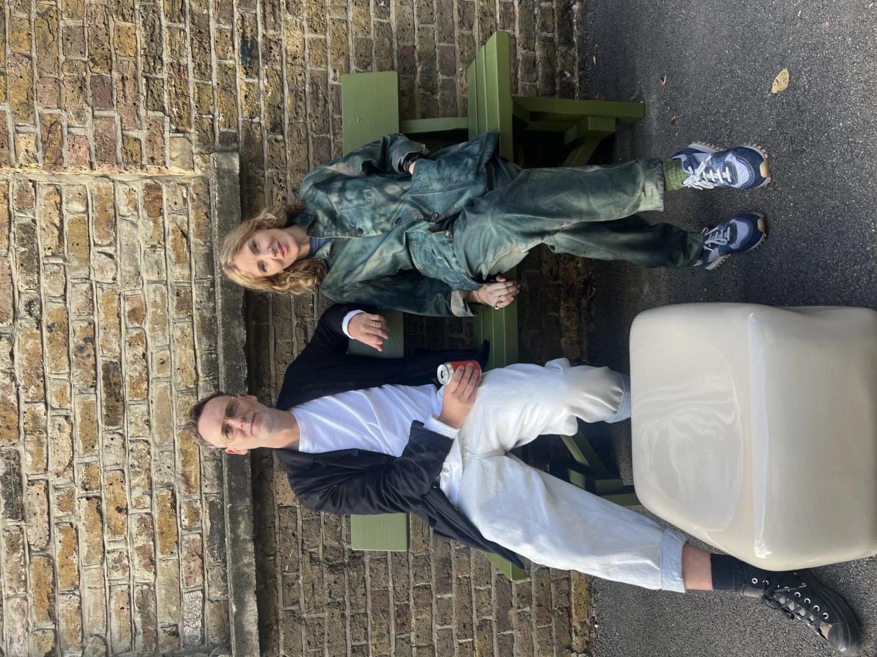 Toogood with her husband, Matt Gibberd. (Courtesy Faye Toogood)