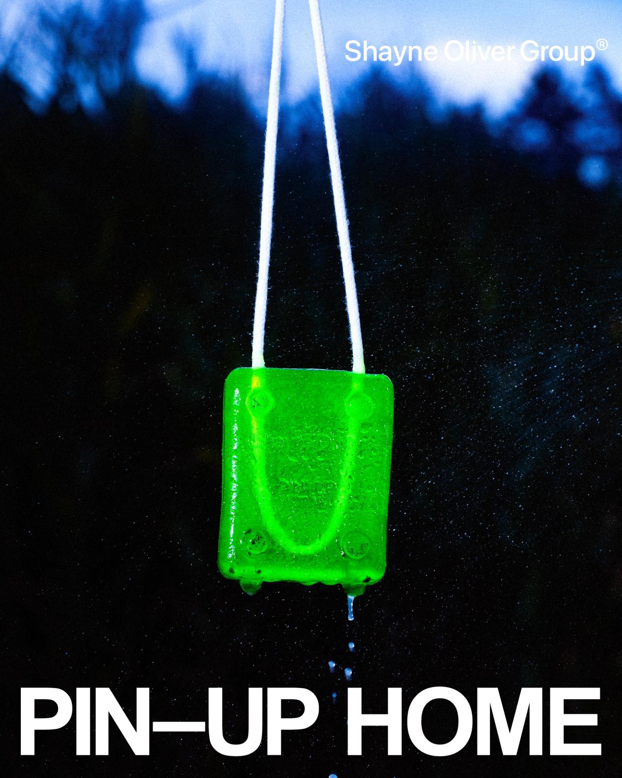 A campaign image for Soap on a Roap (2023), created for PIN–UP HOME by designer and creative director Shayne Oliver. (Photo: Nadine Fraczkowski/Courtesy PIN–UP)
