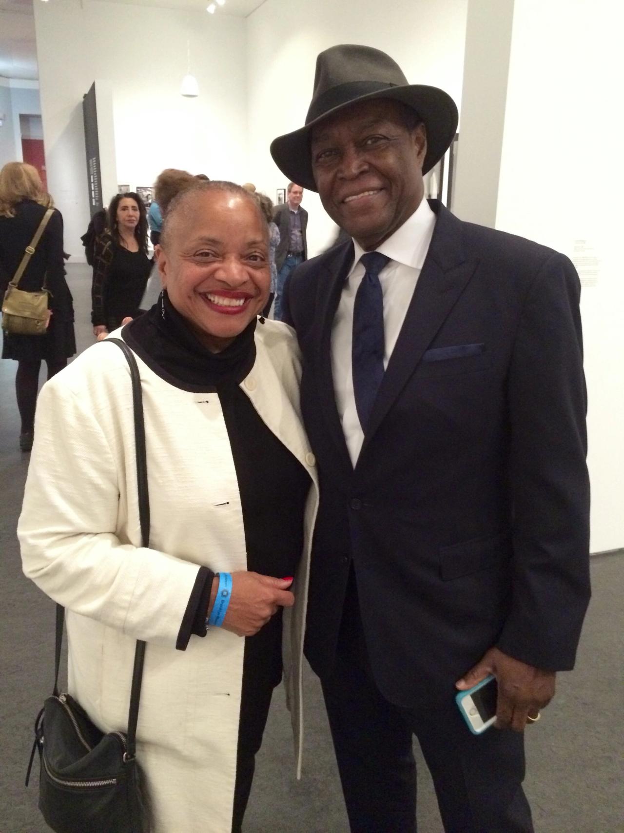 Thomas’s parents, Deborah Willis (left) and Hank Thomas (right). (Courtesy Hank Willis Thomas)