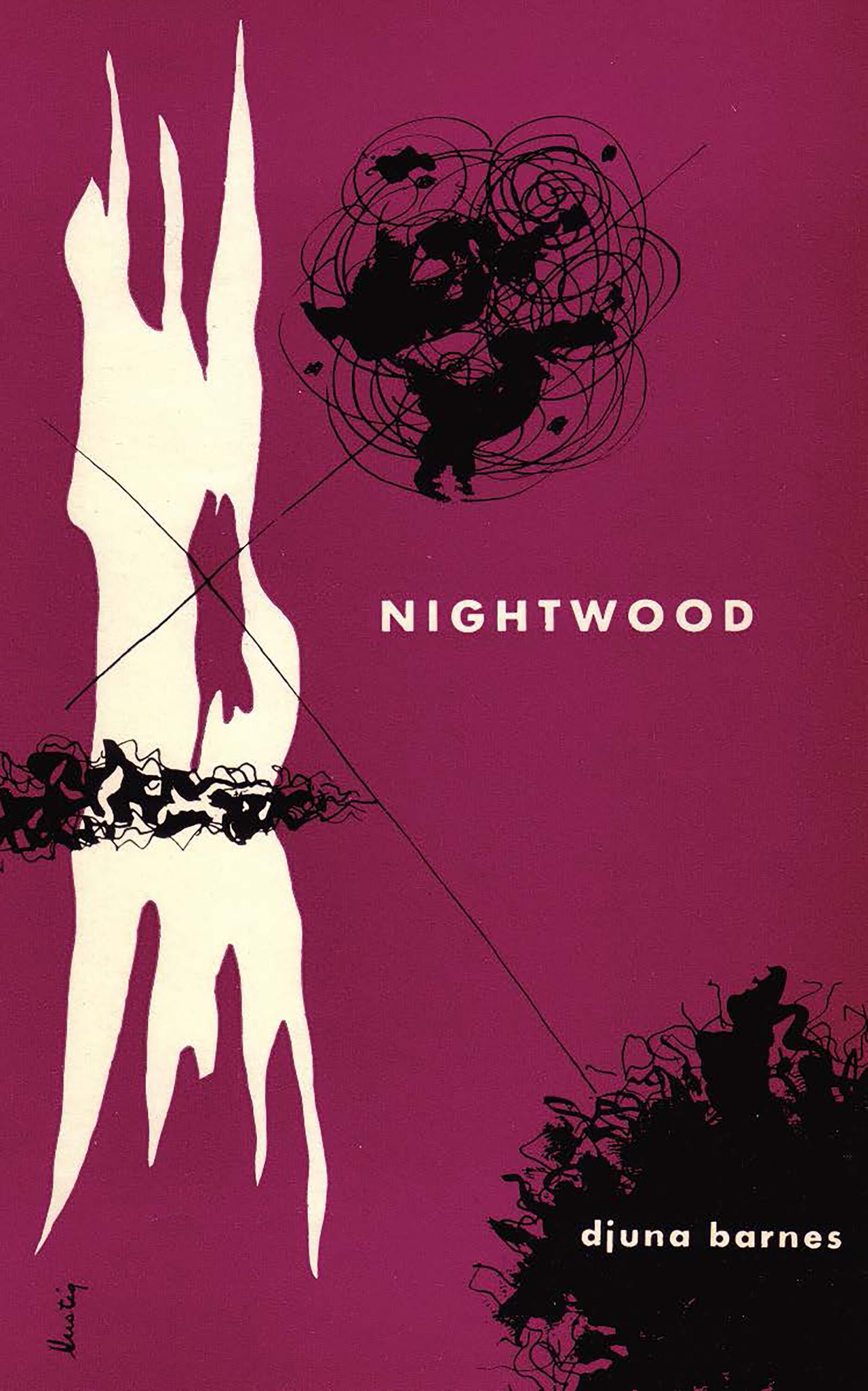 Cover of Nightwood (1936) by Djuna Barnes. (Courtesy New Directions Publishing)