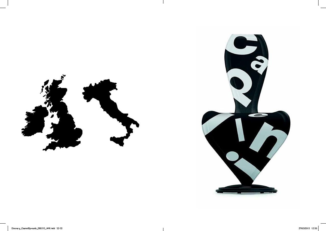 An iteration of the S-Chair, designed by Dixon, as featured in his book Dixonary. (Courtesy Tom Dixon)