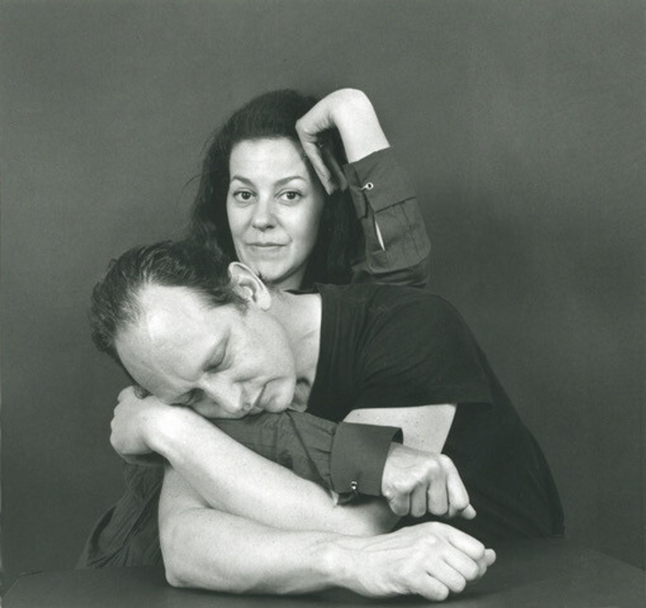 Parson with her husband and collaborative partner, Paul Lazar. (Courtesy Annie-B Parson)