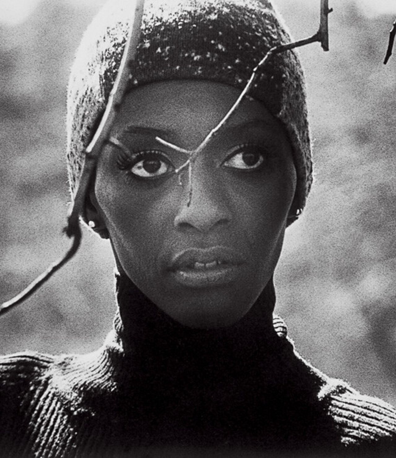 Hardison during a test shoot in Manhattan’s Central Park in 1969. (Photo: Bruce Weber. Courtesy Bethann Hardison)
