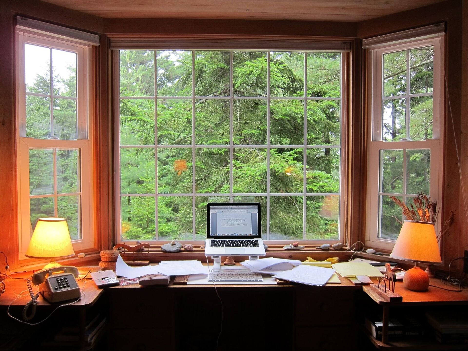 Lewis’s desk during her time finishing The Rise (2014) and starting The Unseen Truth (2024) in 2012. (Courtesy Sarah Lewis)